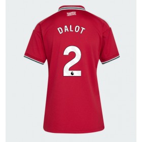 Manchester United Diogo Dalot #2 Hemmakläder Dam 2026-27 Kortärmad